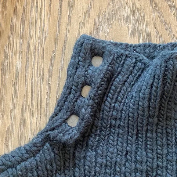 NFP Navy Blue Knit Turtleneck Sweater - Picture 8 of 16